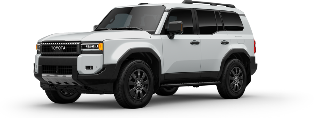 An Exterior Angle of A 2024 landcruiser Land Cruiser Land Cruiser 2.4L 4-Cyl. i-FORCE MAX Hybrid Engine 4-Wheel Drive