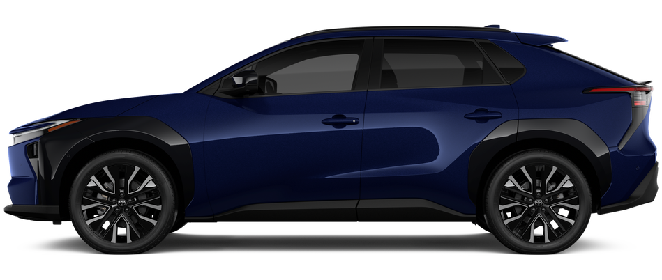 Side profile of a 2026 bz bZ Limited Electric Motor Front-Wheel Drive