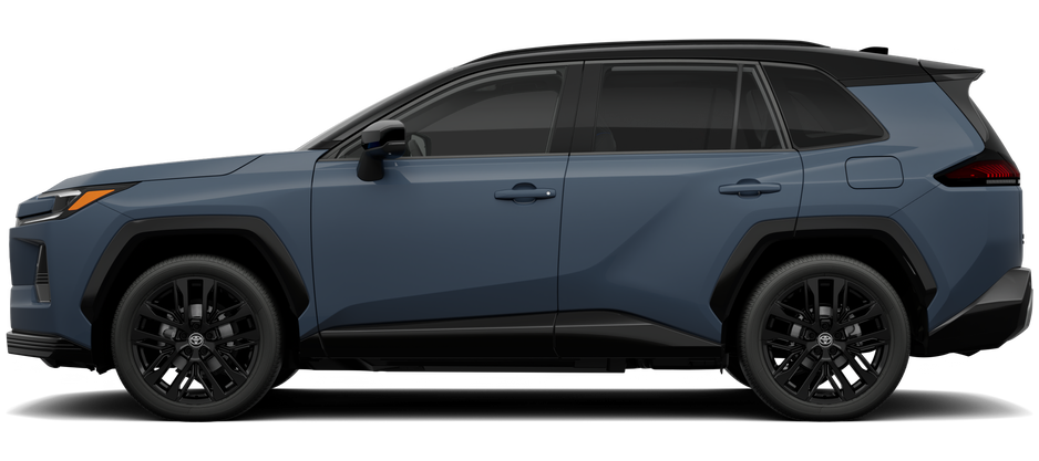 Side profile of a 2026 rav4 RAV4 XSE 2.5L 4-Cyl. Engine All-Wheel Drive