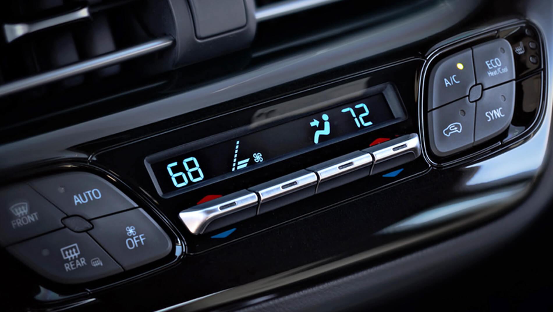 climate control in a Toyota C-HR