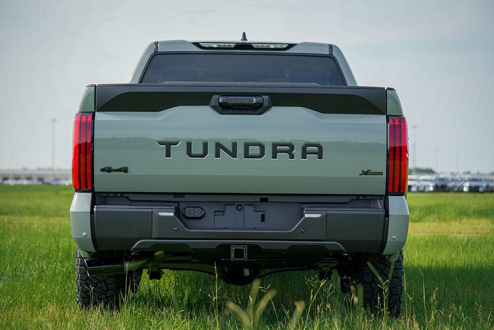 Toyota Tundra XP with black XSeries badging