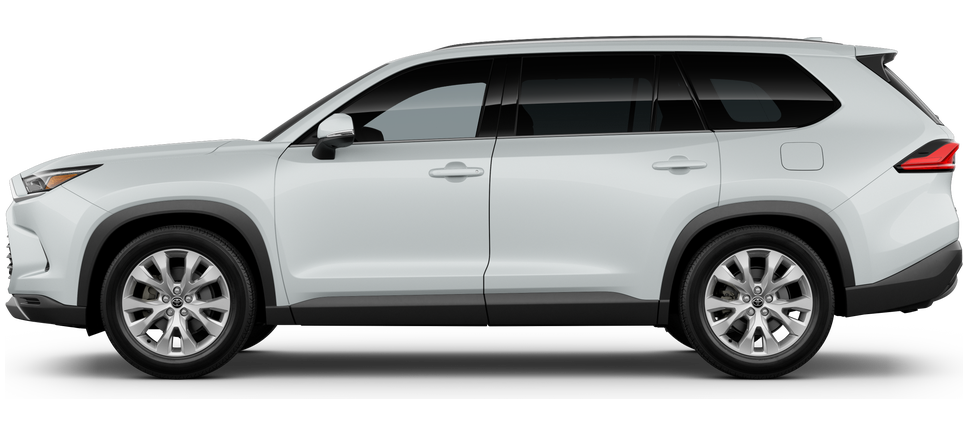 Side profile of a 2025 grandhighlander Grand Highlander Hybrid Limited 2.5L 4-Cyl. ECVT Engine All-Wheel Drive