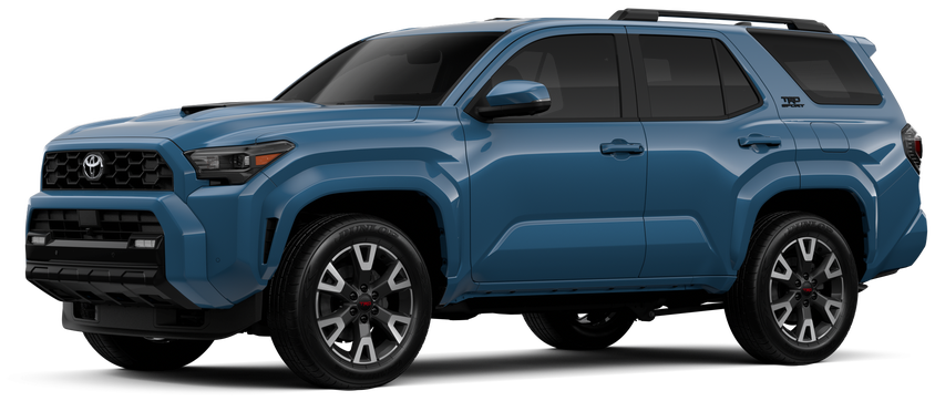 An Exterior Angle of A 2026 4runner 4Runner TRD Sport Premium i-FORCE 2.4L 4-Cyl. Turbo Engine Part-time 4-Wheel Drive