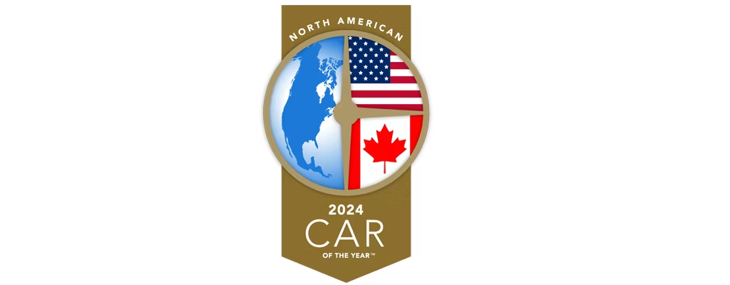 North American 2024 Car of the Year logo