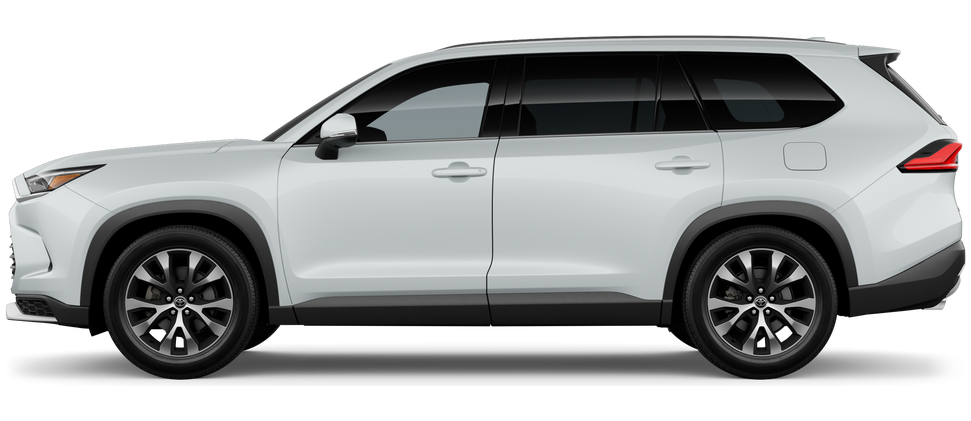 Side profile of a 2026 grandhighlander Grand Highlander Limited 2.4-Liter 4-Cylinder Turbocharged Hybrid MAX Engine All-Wheel Drive