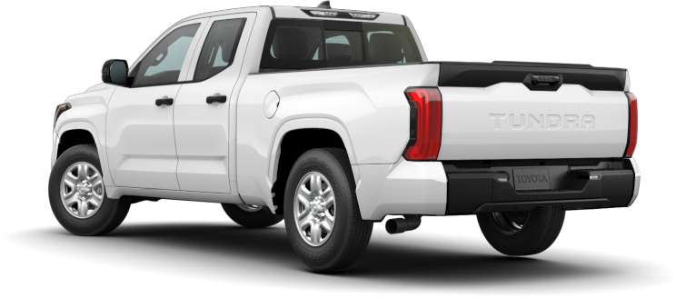An Exterior Angle of A 2023 tundra 4x2 Double Cab SR5 3.5L V6 6.5ft Bed