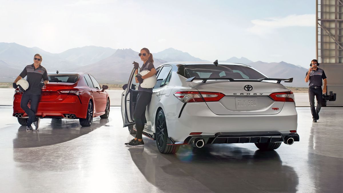 Toyota Camry TRD cat-back dual exhaust