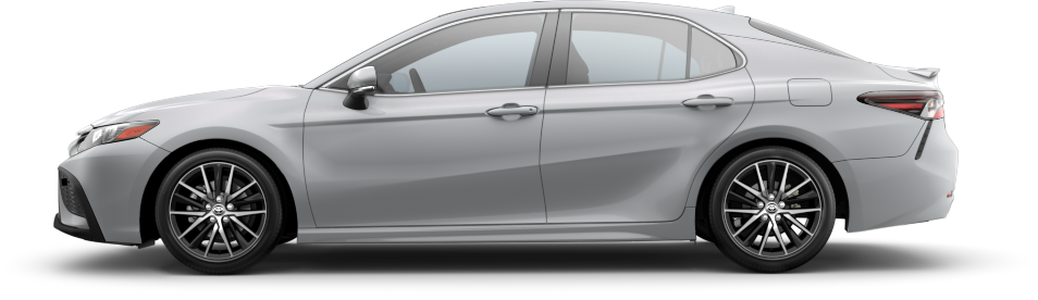An Exterior Angle of A 2023 camry SE
