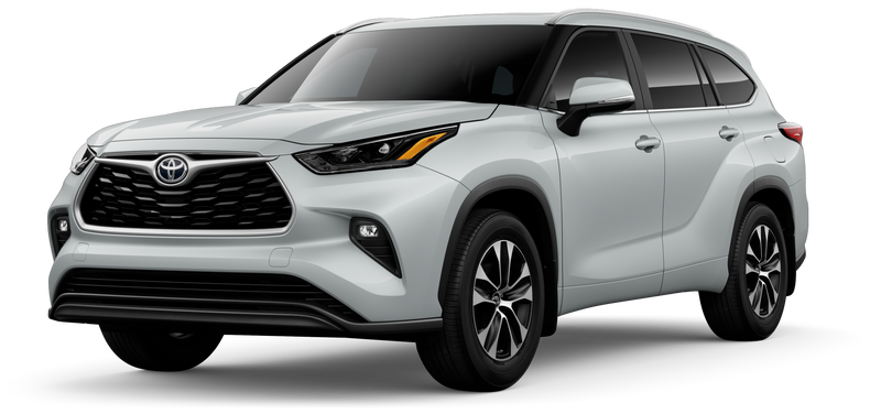 An Exterior Angle of A 2026 highlander Highlander XLE 2.4L 4-Cyl. Turbo Engine All-Wheel Drive