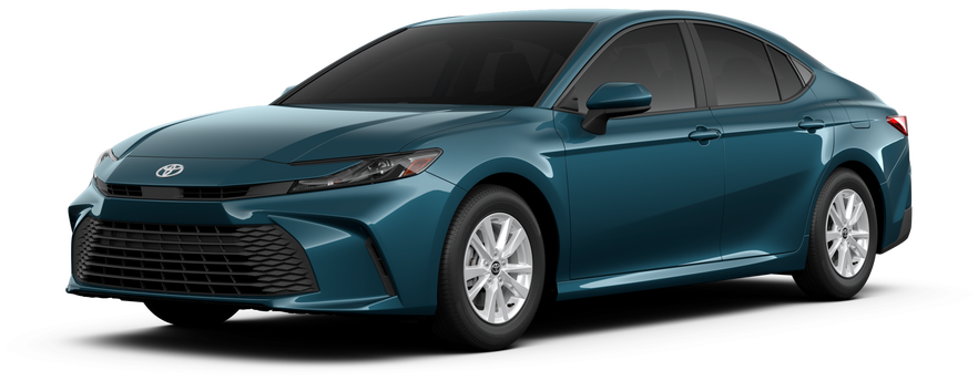 An Exterior Angle of A 2025 camry Camry LE 2.5L 4-Cyl. Engine Front-Wheel Drive