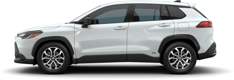 An Exterior Angle of A 2023 corollacross Corolla Cross Hybrid S Hybrid S 2.0L CVT AWD