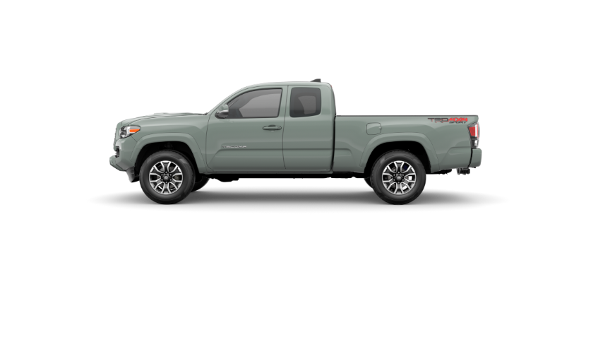 exterior image of a grey Toyota Tacoma Truck