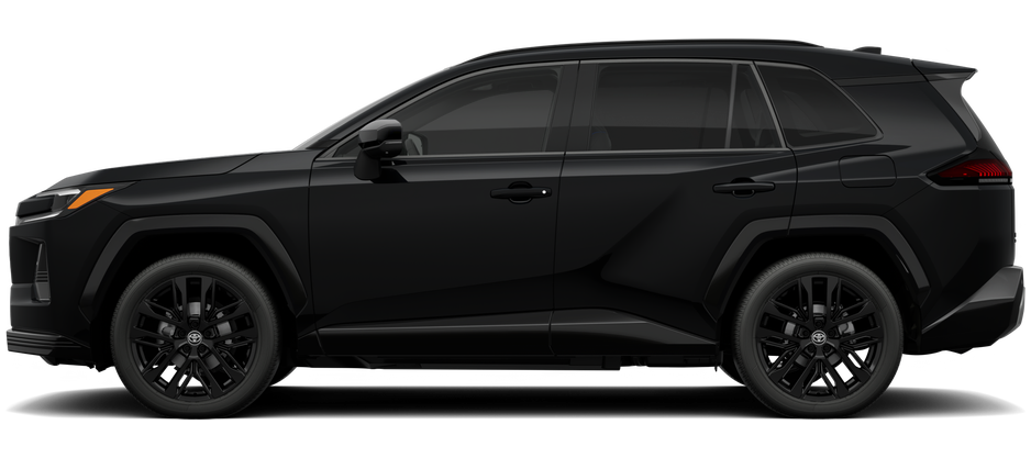 Side profile of a 2026 rav4 RAV4 XSE 2.5L 4-Cyl. Engine All-Wheel Drive