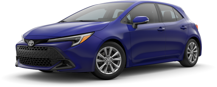 An Exterior Angle of A 2023 corollahatchback SE Hatchback CVT