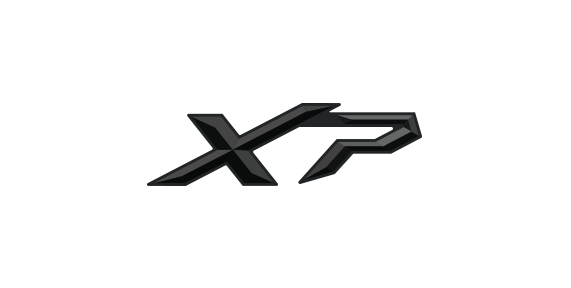 Black XP logo