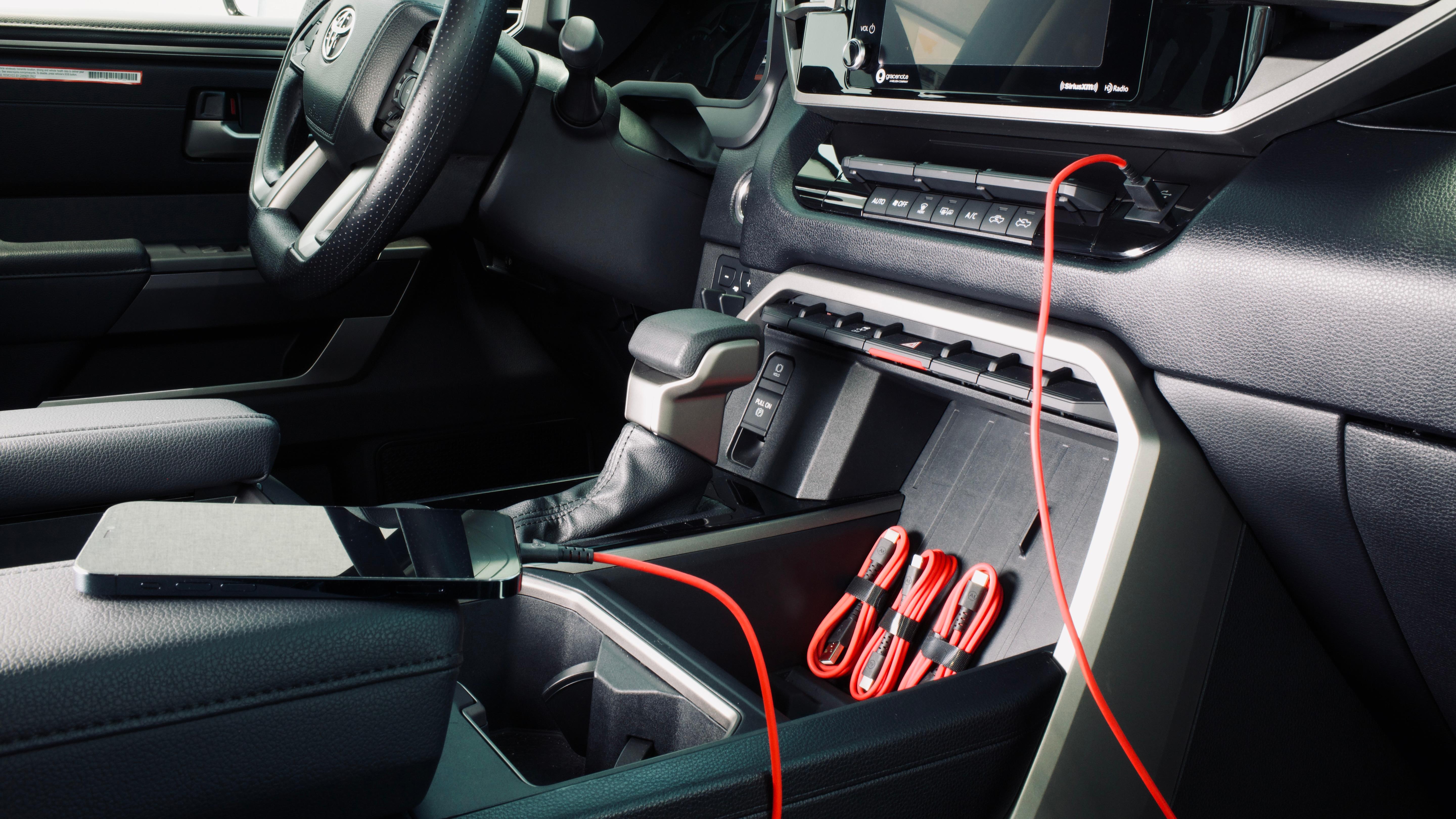 Toyota phone cable charging accessory package