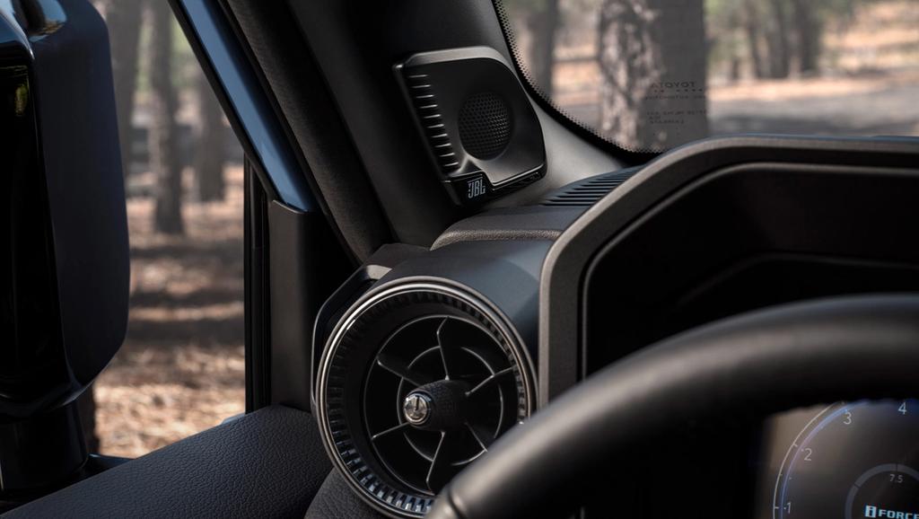 2025 Toyota Land Cruiser inside air vents