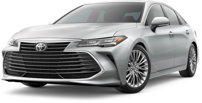 exterior image of a silver Toyota Avalon