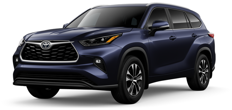 An Exterior Angle of A 2026 highlander Highlander XLE 2.4L 4-Cyl. Turbo Engine All-Wheel Drive