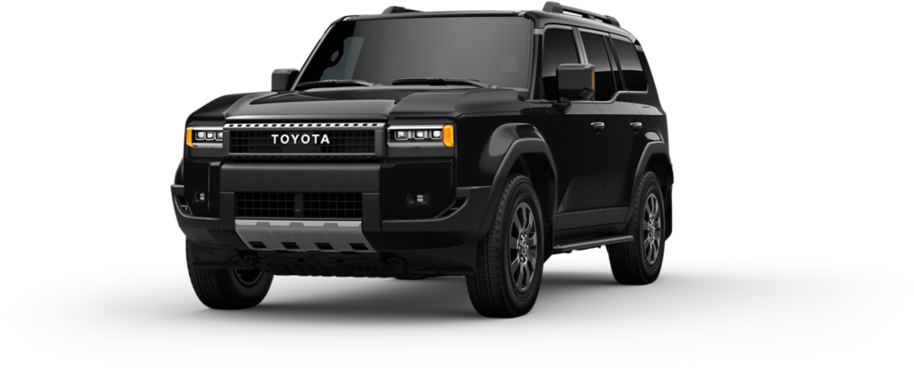 An Exterior Angle of A 2025 landcruiser Land Cruiser Land Cruiser 2.4L 4-Cyl. i-FORCE MAX Hybrid Engine 4-Wheel Drive