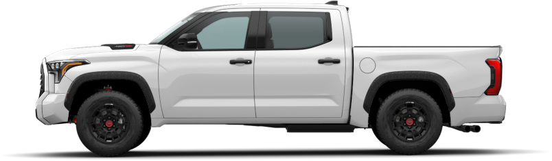 An Exterior Angle of A 2023 tundra Tundra TRD Pro 4x4 HV CrewMax 5.5-Ft. Bed