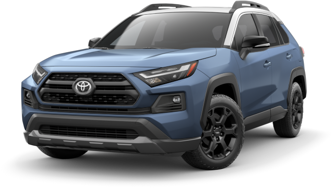 An Exterior Angle of A 2022 rav4 TRD OFF ROAD