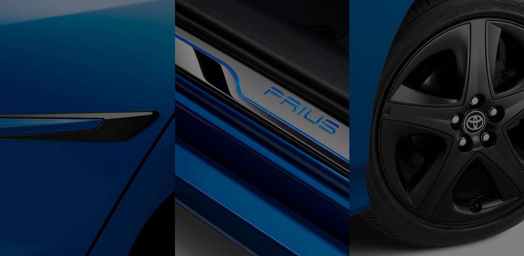 Toyota Prius illuminated door sills