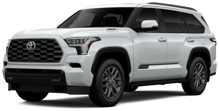 An Exterior Angle of A 2026 sequoia Sequoia Platinum 4WD i-FORCE MAX Twin Turbo V6 Hybrid