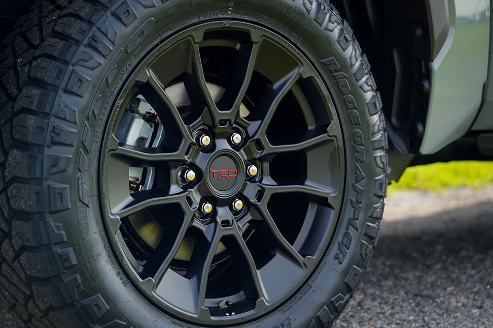 Toyota Tundra XP with black TRD XSeries wheels