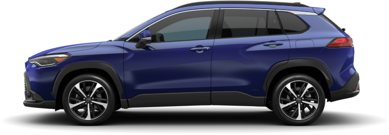 An Exterior Angle of A 2024 corollacross Corolla Cross Hybrid XSE Hybrid XSE 2.0L CVT AWD