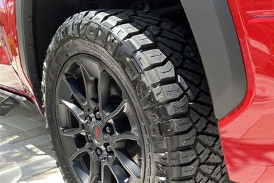 upgraded Toyota Truck TRD Wheel accessory