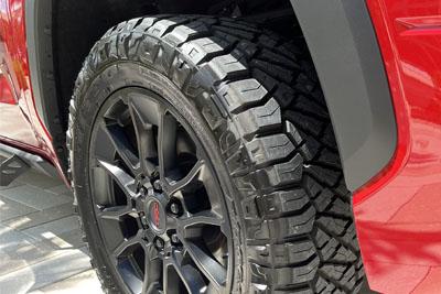 upgraded Toyota Truck TRD Wheel accessory