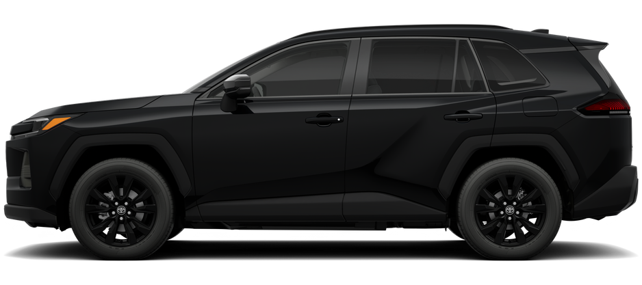 Side profile of a 2026 rav4 RAV4 XLE Premium 2.5L 4-Cyl. Engine All-Wheel Drive