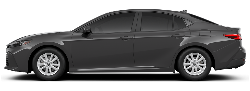 Side profile of a 2025 camry Camry LE 2.5L 4-Cyl. Engine Front-Wheel Drive