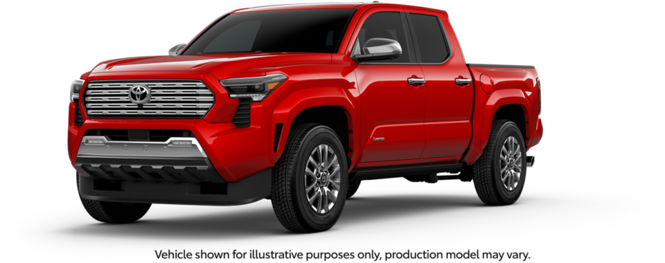 An Exterior Angle of A 2025 tacoma 4X4 Limited Double Cab 5ft Bed