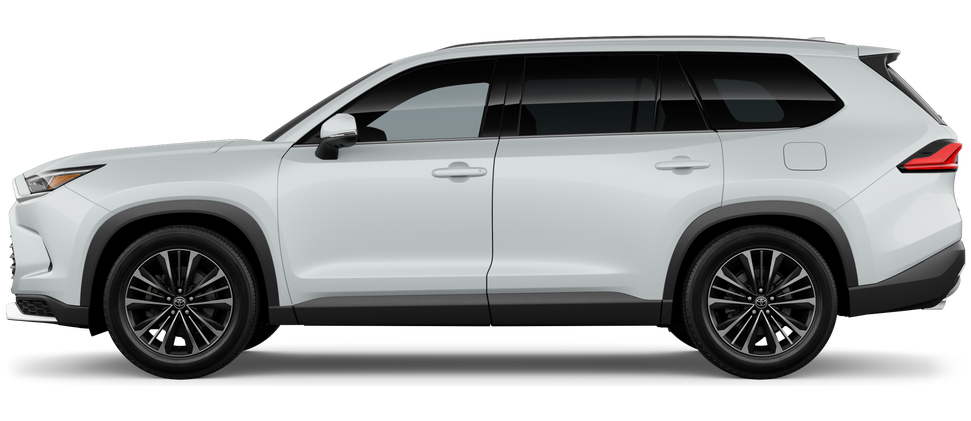 Side profile of a 2026 grandhighlander Grand Highlander Platinum 2.4-Liter 4-Cylinder Turbocharged Hybrid MAX Engine All-Wheel Drive