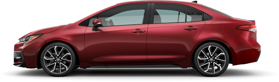 An Exterior Angle of A 2022 corolla XSE