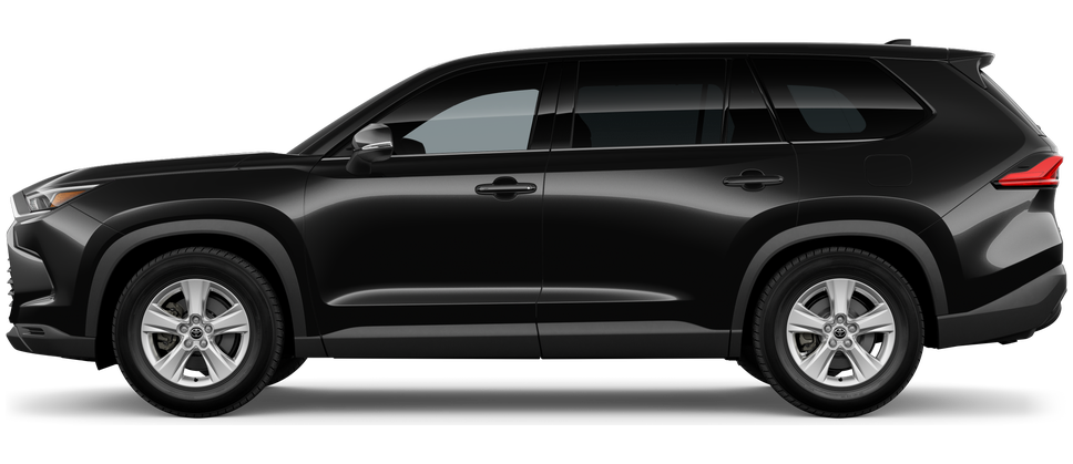 Side profile of a 2026 grandhighlander Grand Highlander Hybrid LE 2.5L 4-Cyl. ECVT Engine All-Wheel Drive