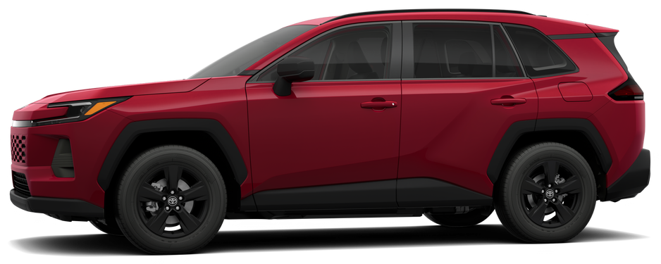 An Exterior Angle of A 2026 rav4 RAV4 LE 2.5L 4-Cyl. Engine Front-Wheel Drive