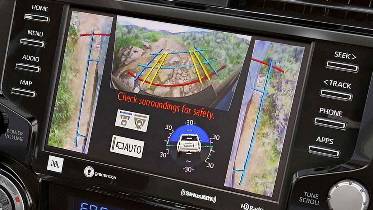 Toyota 4Runner multi-terrain monitoring