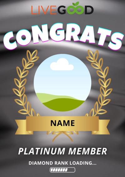 Platinum LiveGood Template 2026
