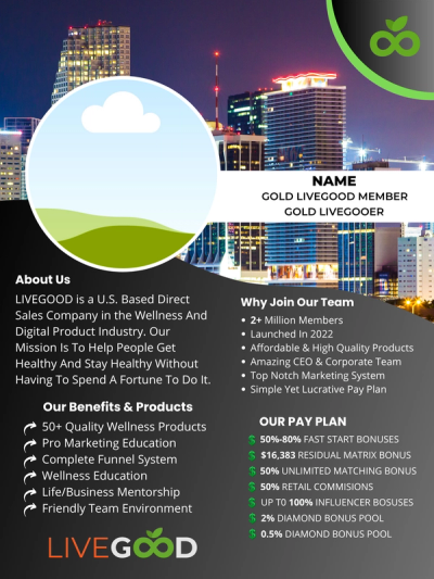 LiveGood Business Poster 1