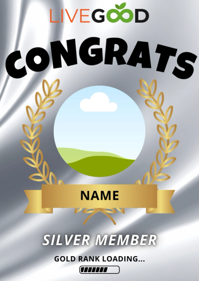 Silver LiveGood Template 2026