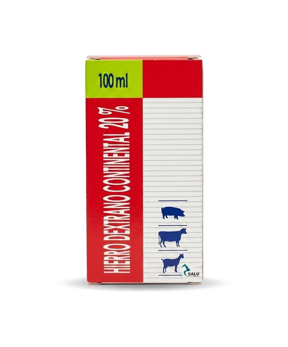Hierro dextrano continental 20 %