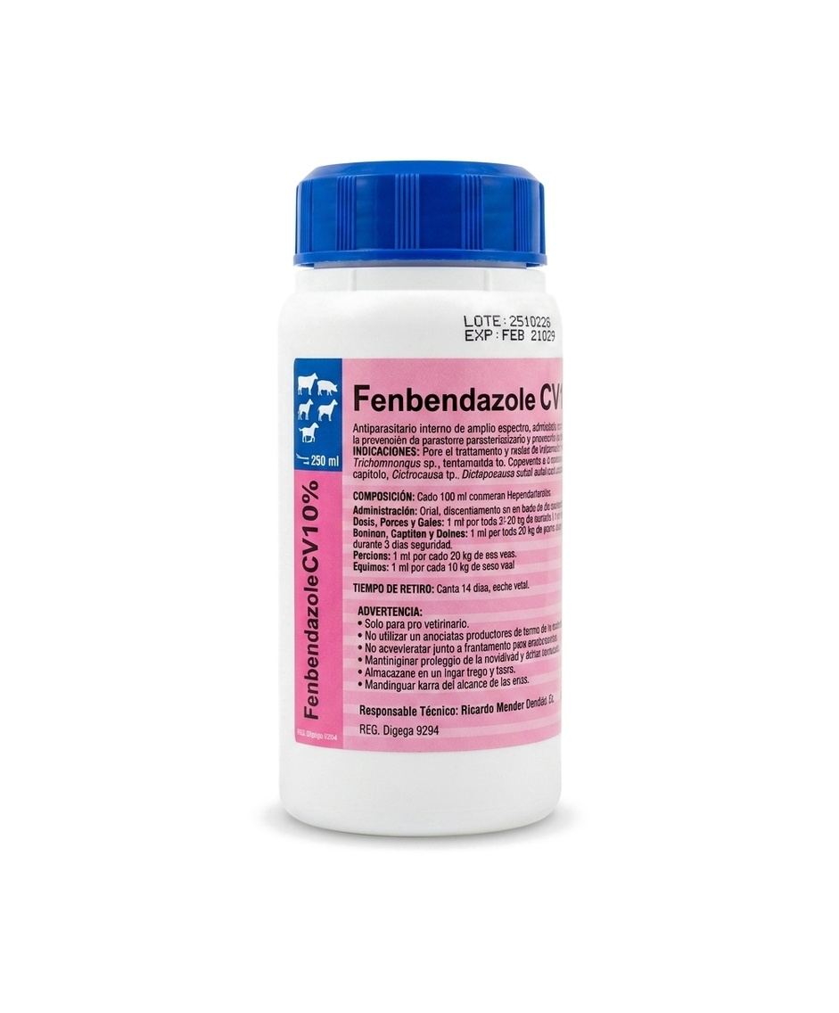 Fenbendazole CV10%