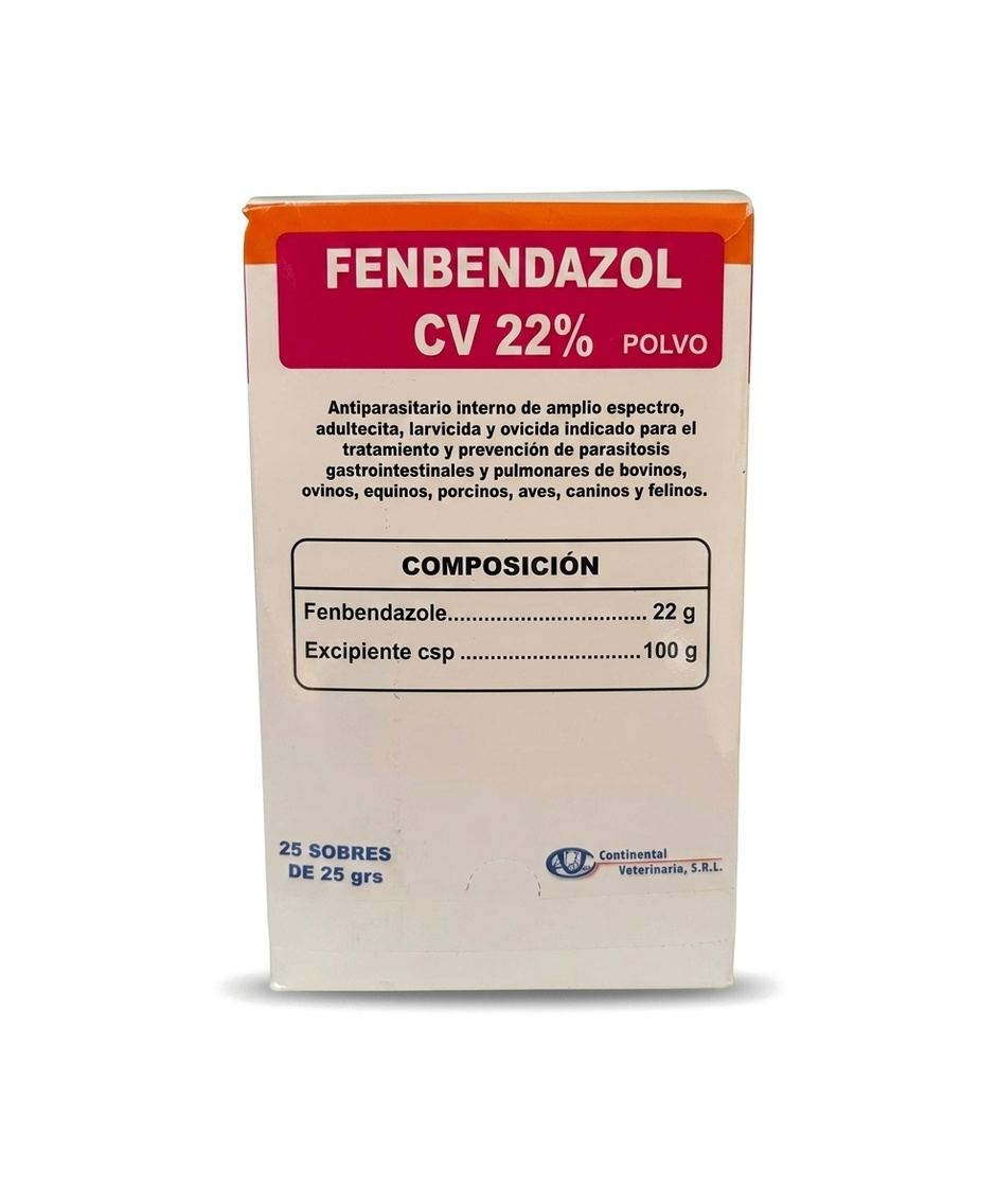 Fenbendazol CV 22% polvo