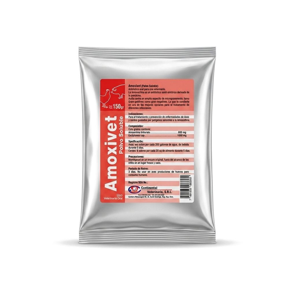 Amoxivet Polvo Soluble
