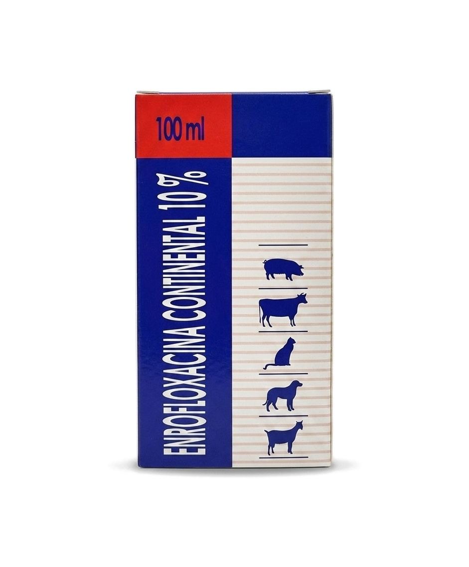 Enrofloxacina continental 10 %
