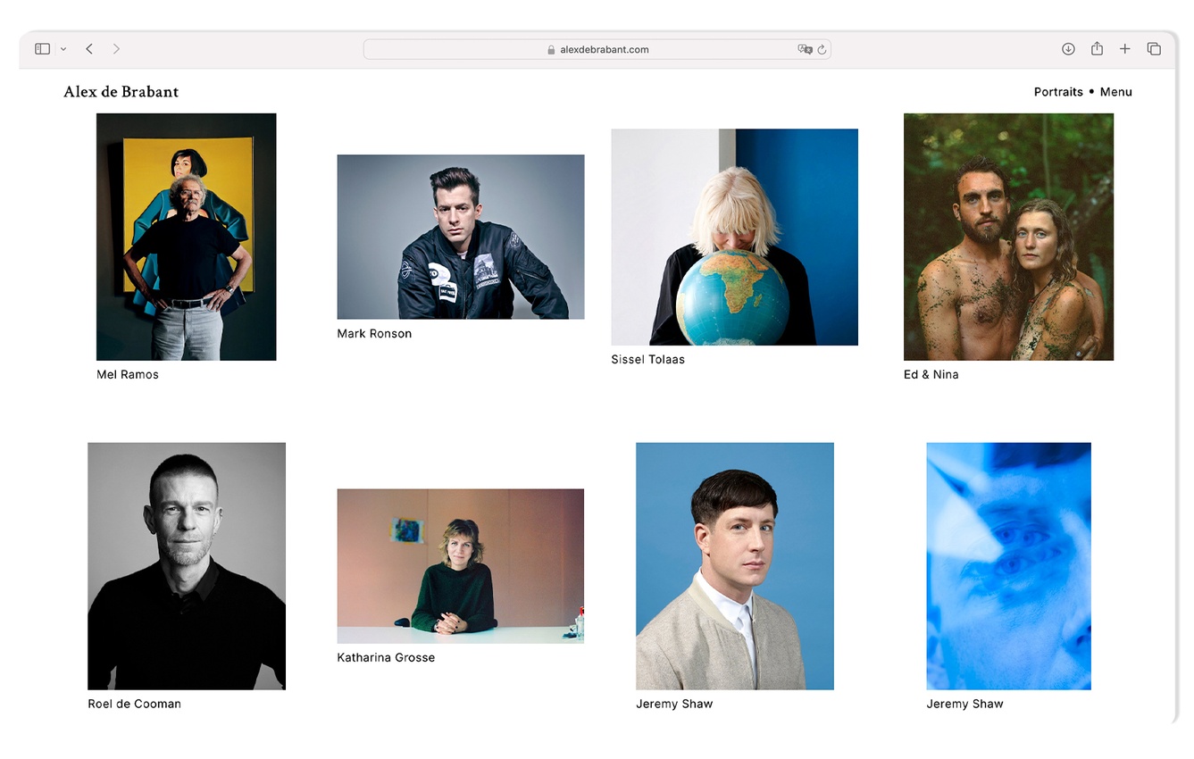 Alex de Brabant website 03