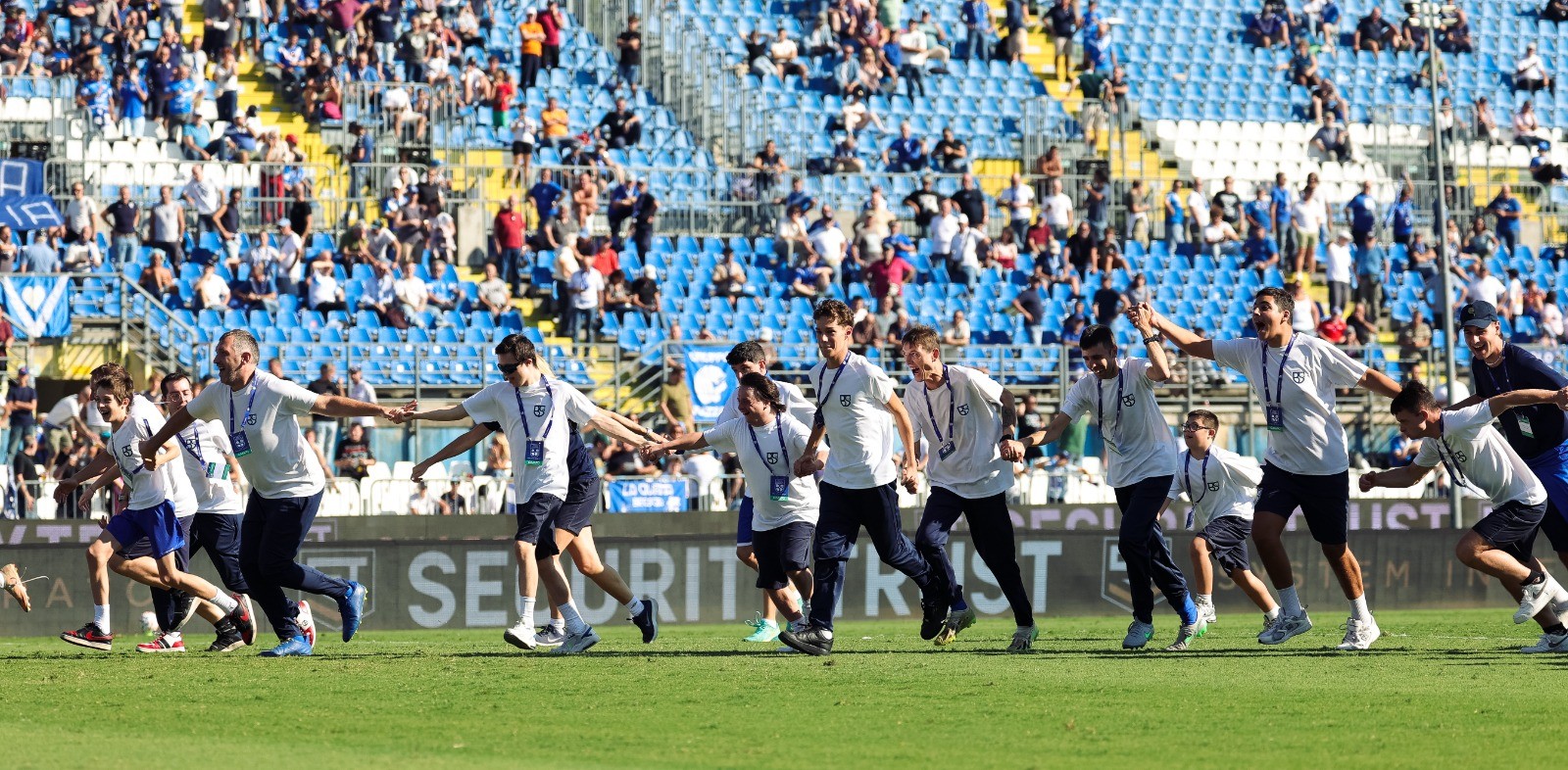 Il Team DCP “Senza di me che gioco è?” di Union Brescia protagonista al “Rigamonti” in occasione di Union Brescia–Dolomiti Bellunesi
